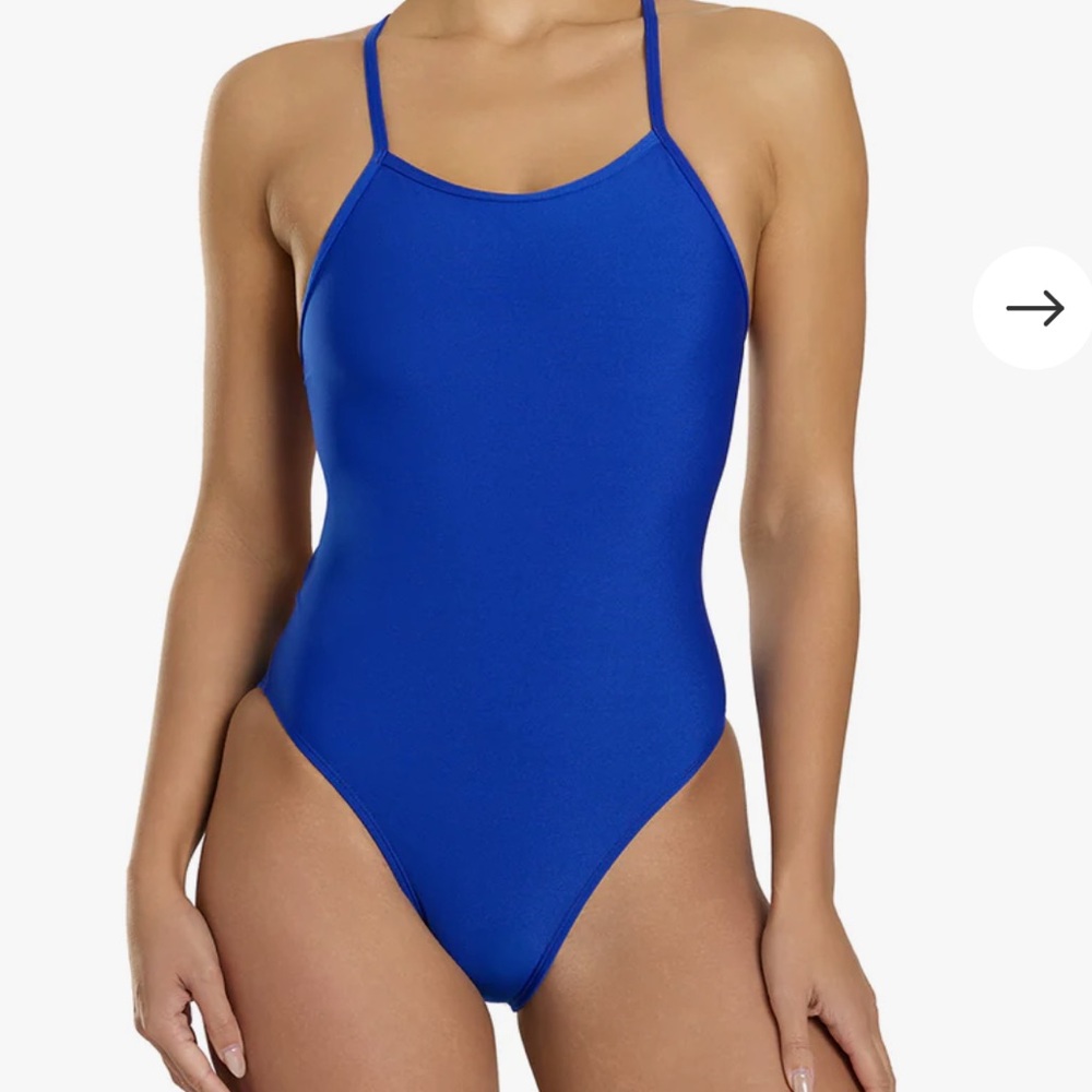 Women's Blueberry Brandon 2 Solid One Piece Swimsuit